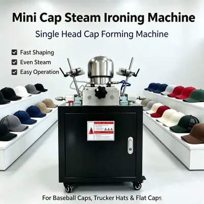 220v Fully Automatic Small Cap Hat Ironing Shaping Machine With Motor for Dry Cleaner/hotel/home/factory/laundry Use