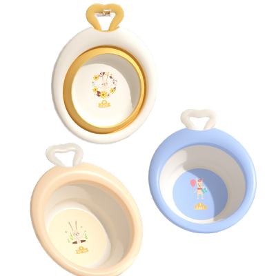 New Model New Born Foldable Baby Bath Basin Products Shower Babies Wash Baby Basin Gift Set Bath Plastic