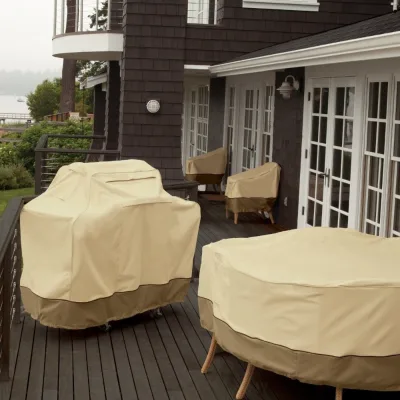 Hot Sale Waterproof Garden Furniture Cover Durable Cover for Sofa Dust Proof Cover with Oxford Fabric Customer Size and Colors