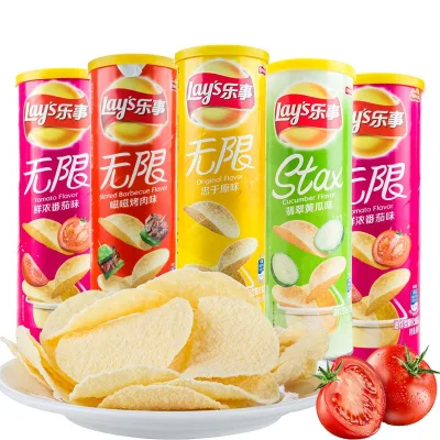 Hot-Selling China the Streaky Italian Chowder Ratatouille Mexican Barbecue American Chicken wings Lays Potato Chips