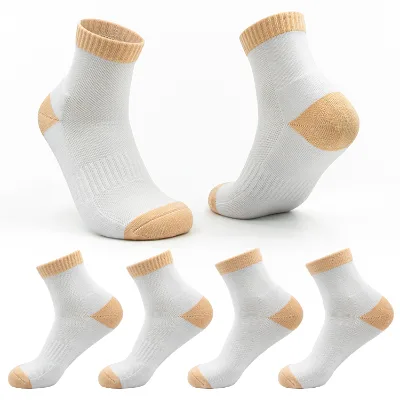 Fashion Black White Plain Thermal Slouch Custom logo Crew Running Sport Cushion Cotton Coolmax Socks for Women Ladies