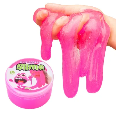 Wholesale Colored Clay Stress Relief Crystal Diy Soft Playdough Slime Toys for Kids Girls Children
