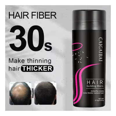 Factory Wholesale Custom logo Naturally Hair Powder Organic Hair Building Fibers with Applicator Pump