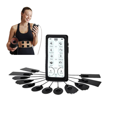 Touch Screen Electric Tens Machine Period Pain Ens Tens Rechargeable Tens Fisioterapia