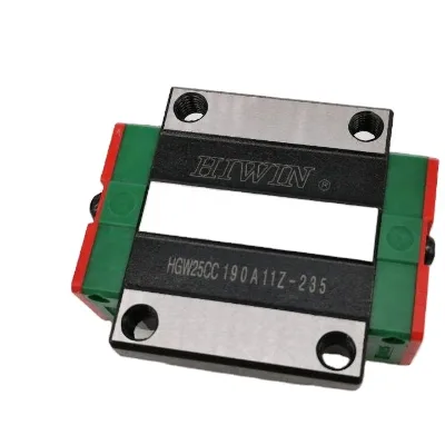 HGW25CC Linear Guide Rail Block CNC Linear Guide HIWIN Compatible HGW15 HGW20 HGW30 HGW45 Automation