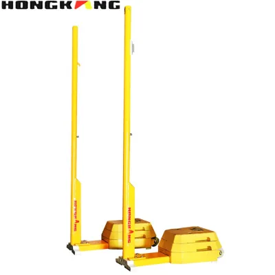 Hot Sales Inground Tennis Net Post Outdoor Tennis Court Pole Pickleball/Badminton/Balloon Volleyball Net System