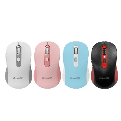 MW-005B Used AA Battery Blue White 2.4G USB Wireless Mouse 6D 3D Style 4 Colors Waterproof Ergonomic 12 Months Warranty 800-1600
