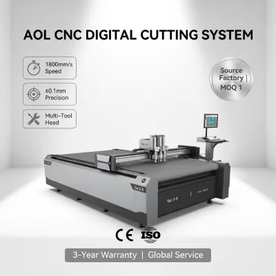 AOYOO High Precision Digital Cutter for Composite Material Carbon Fiber Sheet Processing Industry