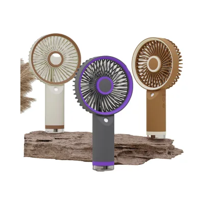 Cute Handheld Spray Cooling Fan Portable Mute USB Charging Fan for Student Dormitory
