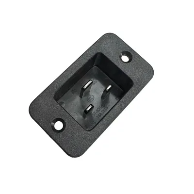 Power Socket with 250 Rapid Connect Terminal C20 16A 250V for Industrial Power Supply to High-power Equipment Ac Receptacle