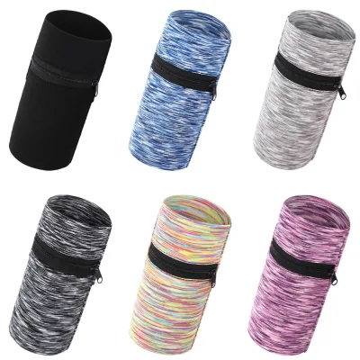 HWWR-0022#Outdoor Sports Wrist Bag Running Pocket Wristband Bag Arm Phone Pouch