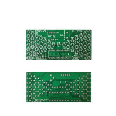 NEW Simulation Electronic Hourglass Kit STC Microcontroller Skill Training Parts Microcontroller LED Light DIY Parts