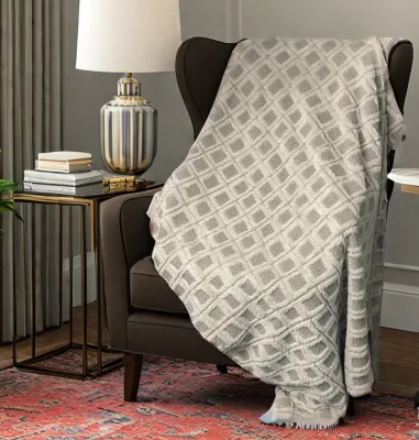 Nordic Style Soft Shaggy Fluffy Blanket Washable Knitted Mats for Home Decoration for Living Room Bedroom Dressing Room
