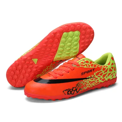 Free Shipping Man Football Shoes Indoor Boys Soccer Kids Football Boots Shoes Sports Futsal Futzalki Football Sneakers Soccer Cl