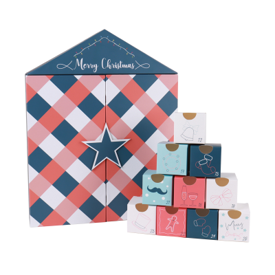 Christmas Calendar Advent Boxes Paper Advent Calendar Advent Calendar