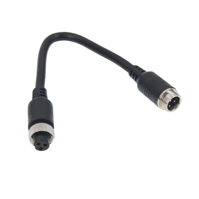 GX12 Male to Female Connector Wire Harness 2M 5M Car Camera GX12 2Pin 3Pin 4Pin 5Pin 6Pin 7Pin Aviation Assembly Cable