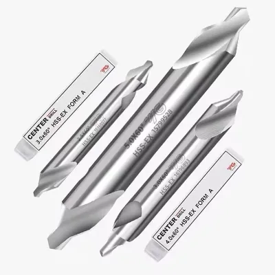 YG Center Drill Double End 60 Degree Cobalt High Speed Steel Fixed Point Drill 1-5 Centering Drill