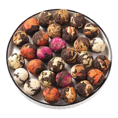 Natural No Additives Ball Shape Pure Flower Blooming Tea