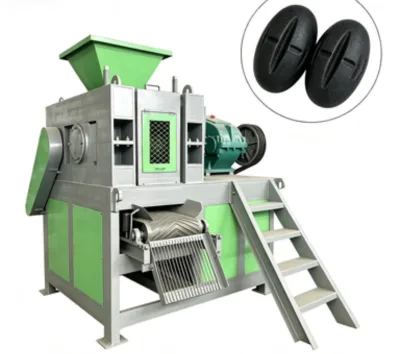 China Manufacturer Heavy Duty Ball Briquette Press 8-10T/H for Charcoal Coal Slime Molding with CE Standard Model 500