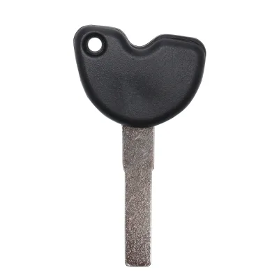 Factory Price New Motorcycle Key Black with Chip Length 38mm for Piaggio Spare Part Replacement Accessory