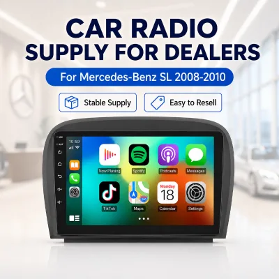 Professional Factory 9 Inch Android IPS Car Radio Dealer Support Bulk Orders Welcome for Mercedes Benz SL 2008-2010