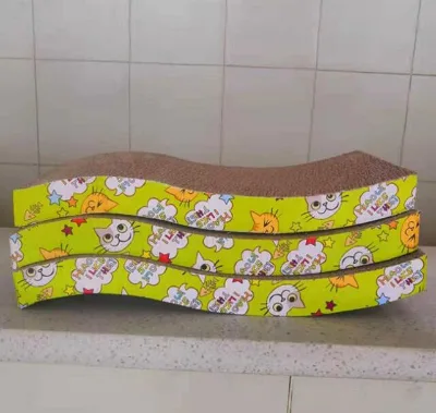 Factory Luxury Cat Paper Scratcher Scratch Mat Comfortable Eco-Friendly Board