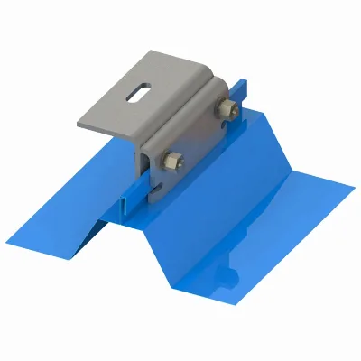 Customized Metal Roof Pv Panels Flat Roof Solar Ballast System for Solar Panels