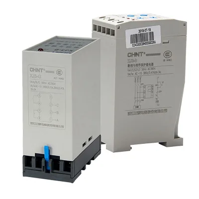 CHINT Brand Original XJ3 Series Phase Sequence and Phase Failure protection Relay With Relay Socket XJ3-D AC380V XJ3-G