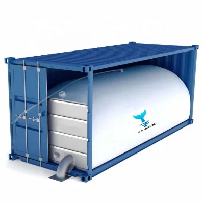 24000L 20ft Container Flexitank Flexi Bag for Shipping diesel Base Oil Avocado Oil
