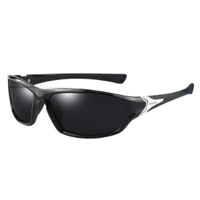 Classic Polarized Sports Sunglasses for Men, Outdoor Cool Sports Sunglasses, Hot Selling Beach Sunglasses