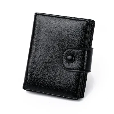 Women's Wallets Retro Folding Wallet Female Short Student Korean Version Simple Zipper Coin Purse Fashion Card Driver's License