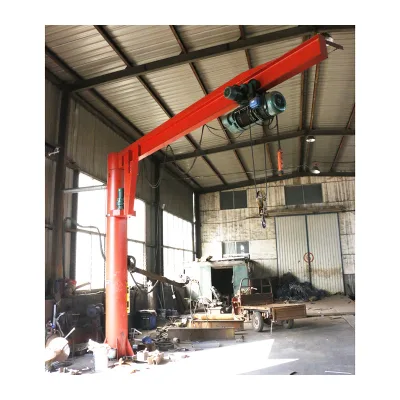 Small Electric BZD Cantilever Crane 360-Degree Rotation Used Condition Wireless Remote Control Motor for Construction Farm Gear