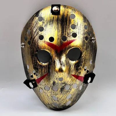 Halloween Freddy Vs Jason Plastic Masks Spooky Funny Props for Costume Parties Hot on for Cross-Border Sales