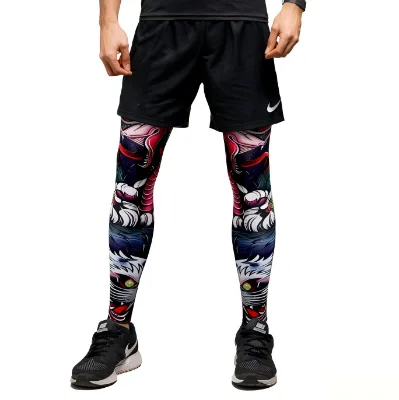 Sun Protection Leg Tattoo Sleeves for Cycling and Running