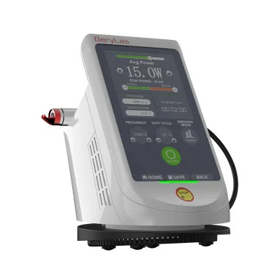 Portable Dimed Berylas 980nm Diode Laser 15W Air Cooled CE Certified 2-Year Warranty Vascular Spider Veins Telangiectasia