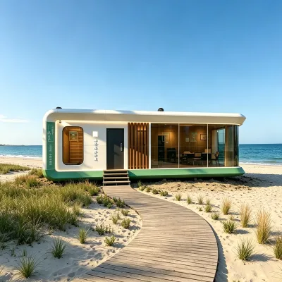 High Wind Resistant Mobile Steel Structure Luxury Prefab Wellness Room for Outdoor Resorts Hotels House Office & Shop Use