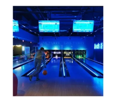 Standard Bowling Machine Complete Set Flying String Bowling Lane Equipment Advanced Ball-return Motor System PU+Leather Material