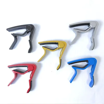 New Design Wholesale Wood Acoustic Guitar Capo Aluminum Alloy Metal Clamp Capo
