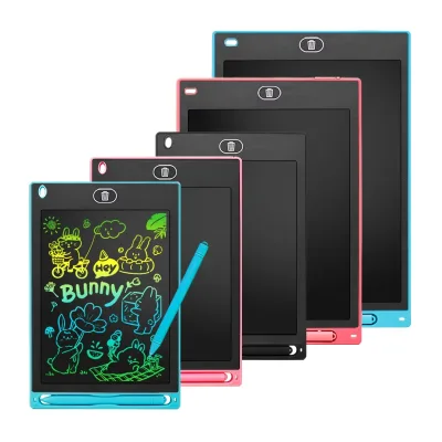 LCD Writing Tablet 12 Inch Colorful Screen Doodle Board Erasable Electronic Drawing Tablet Writing Pads Educational Toys UKCA CE