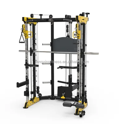Hot Sale Fitenss Body Pull up Bar Building Multi Functional Trainer Gym Equipment Station Smith Machine DY-6000A