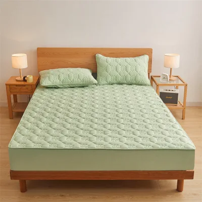 Suitable Cotton Organic Popular Fitted Quality Waterproof Bed Mattress Protector