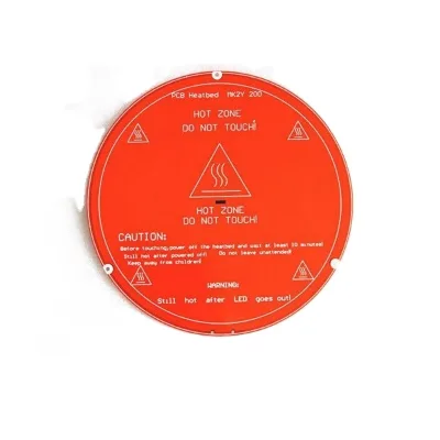 200mm Diameter Circular PCB Heat Bed MK2Y for 3D Printer
