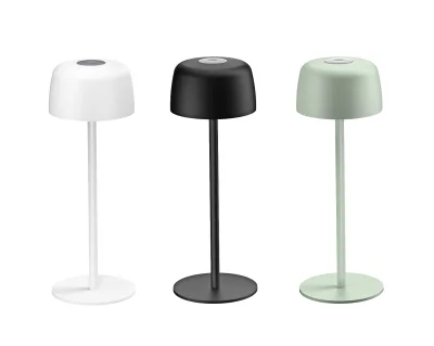 Cordless Rechargeable Table Lamp IP44 for Restaurant and Hotel Guest Room