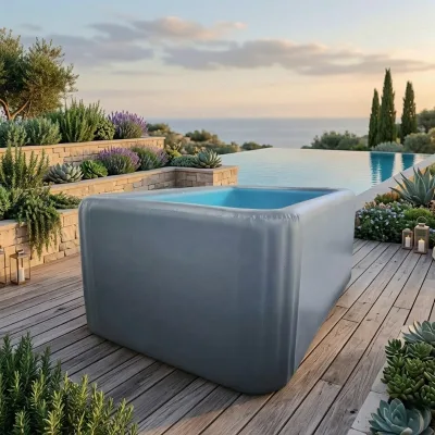 Wholesale Price Portable Swimming Pools in China Piscine Adulte Custom Inflatable Rigid Pool for Outdoor Garden Backyard
