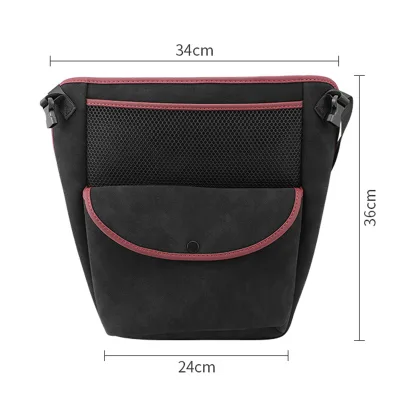 Car Seat Storage Bag Multi-functional Seat Middle Storage Net Pocket Center Control Car Organizer Between Seats