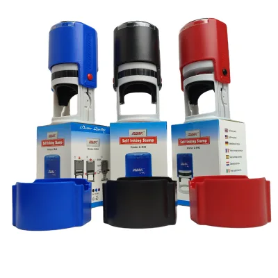 Ready to Ship Oval Round Rectangular Square MARK Series Self-Inking Stamps for Office Use