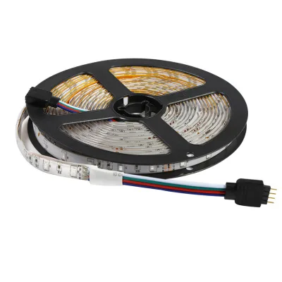 LED Strip 5050 Battery USB Drive RGB Background Light Remote Control IP65 Self-adhesive 1/2/3m 50000 Hours for Home Decoration