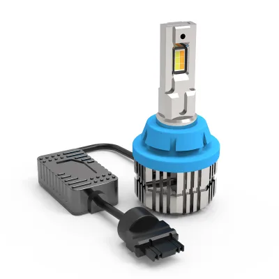 High Quality CANBUS Switchback LED Bulb 1157 3157 7443 T15 Dual Color Anti Hyper Flash Amber White for Car Signal Light and DRL