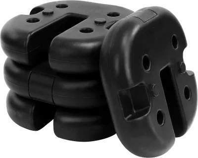 Canopy Weights Set of 4 with No-Pinch Design for Easy Installation and Removal to Secure Tents Canopies and Umbrellas