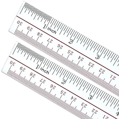 Plastic clear Ruler  the Plastic Straight Ruler Is Made of Good Quality Plastic, Durable and Sturdy; a Good Measuring Tool